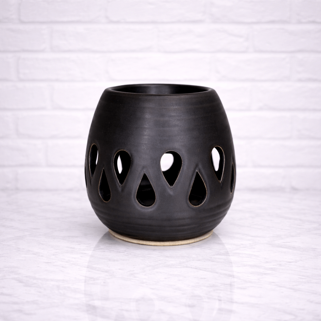 Κεραμικός Αρωματιστής Μαύρος 10 cm