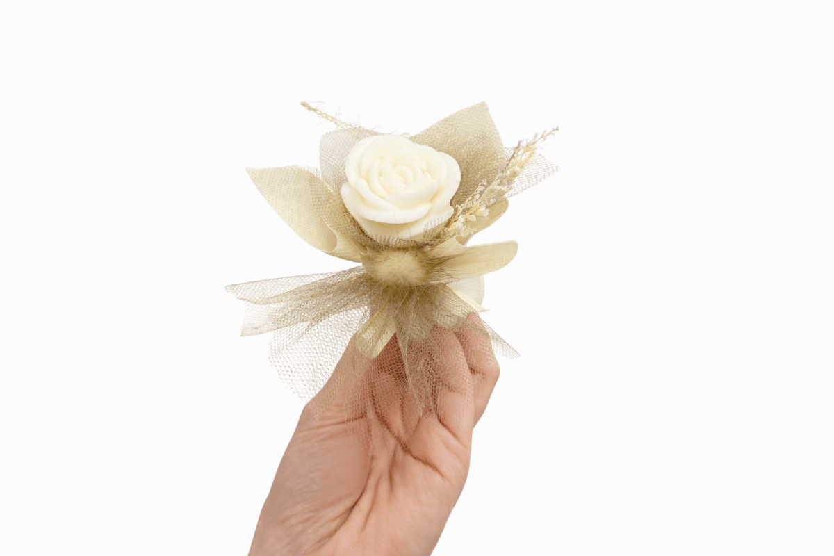 Χειροποίητη Μπομπονιέρα Τριανταφυλλάκι!