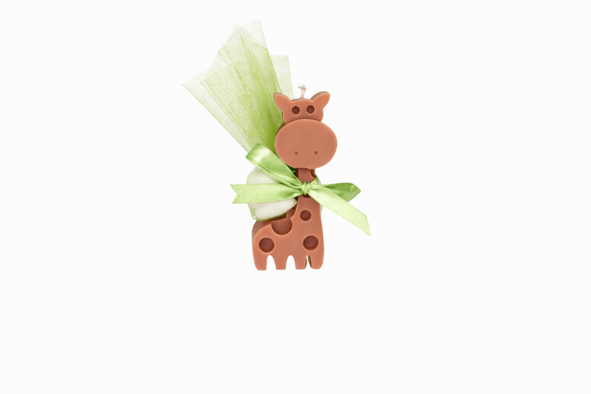 Χειροποιητη Μπομπονιερα Καμηλοπαρδαλη !