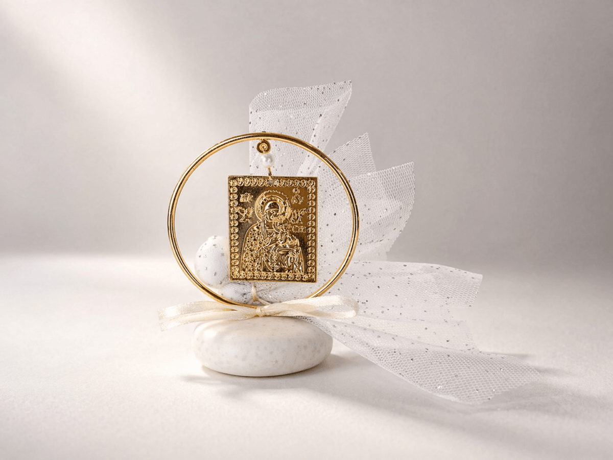 Μπομπονιέρα με Εικόνα Παναγίτσας !