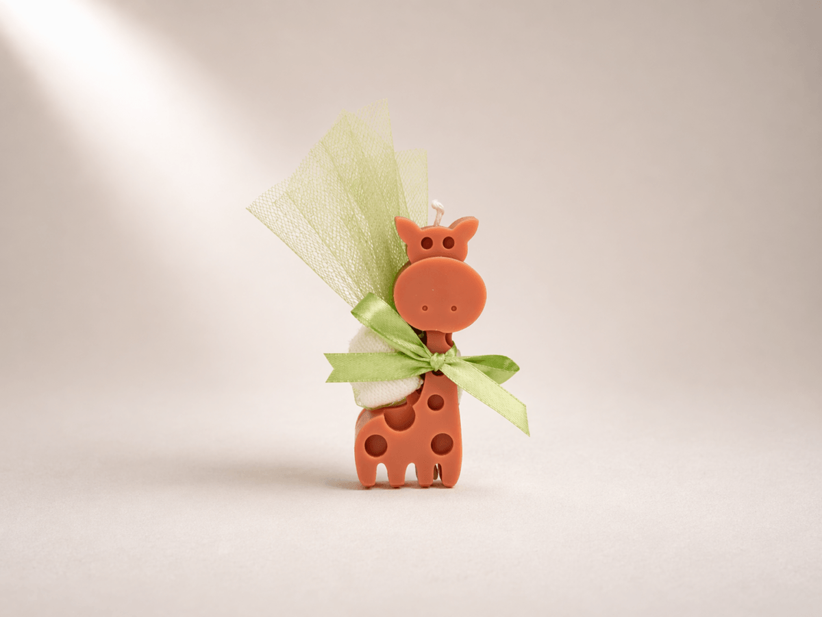 Χειροποιητη Μπομπονιερα Καμηλοπαρδαλη !