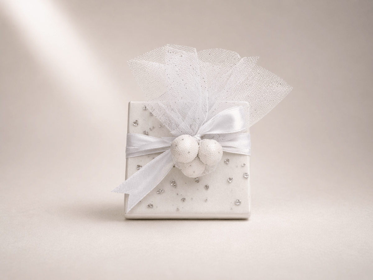 Χειροποιητη μπομπονιερα Σουβερ υγρο γυαλι!