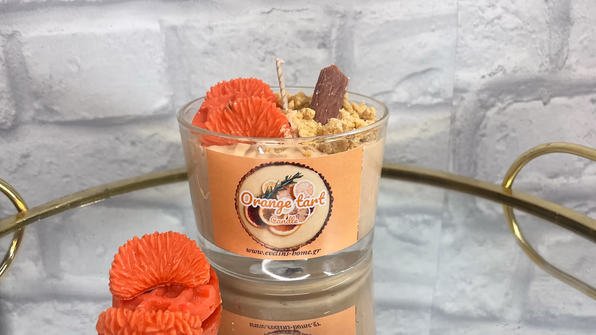Orange Tart Candle 200gr