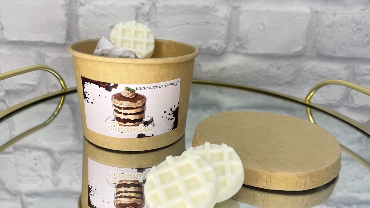 Wax melts box Waffle TIRAMISU!