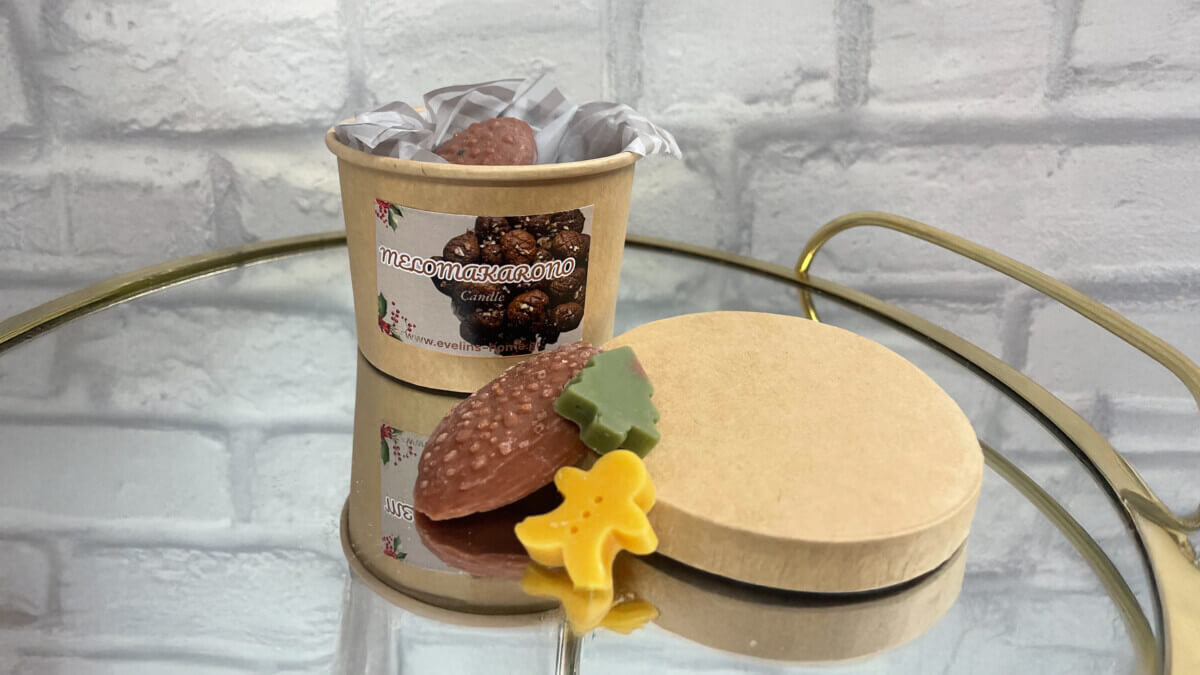 Wax melts waffle box MELOMAKARONO 80GR