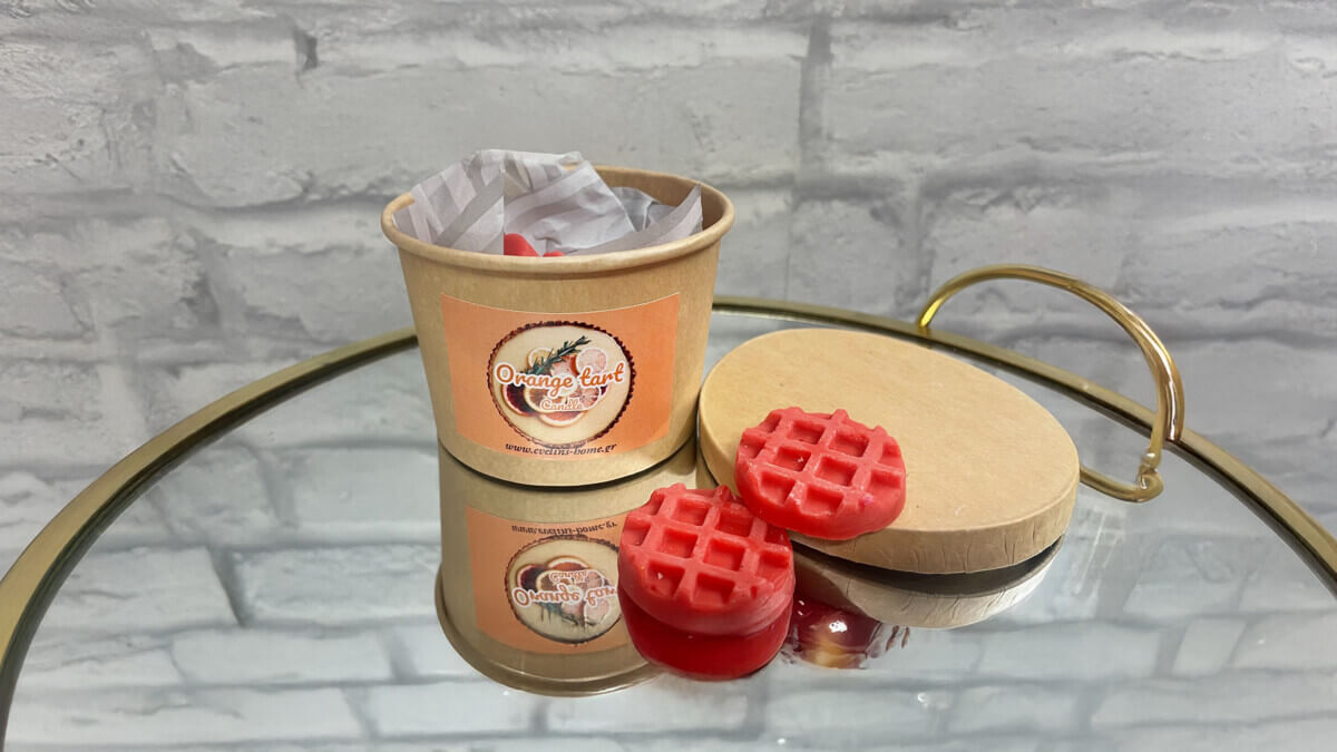 Wax melts box ORANGE & CINNAMMON 80GR