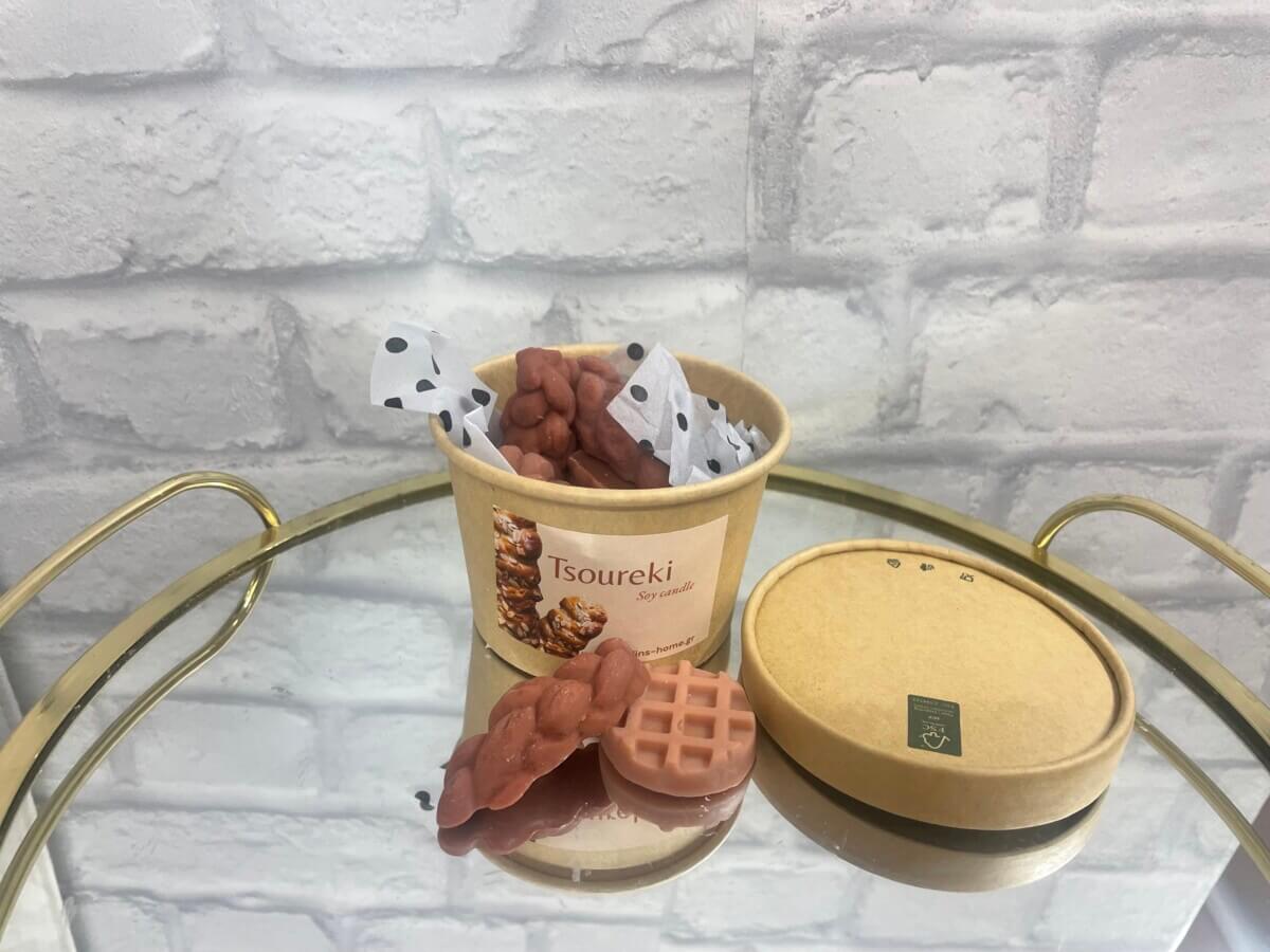 Wax melt box Τσουρεκι 80 gr