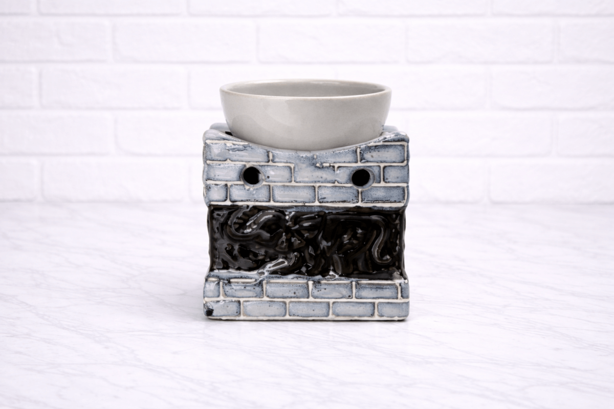 Κεραμικός καυστήρας 10 cm bricks wall