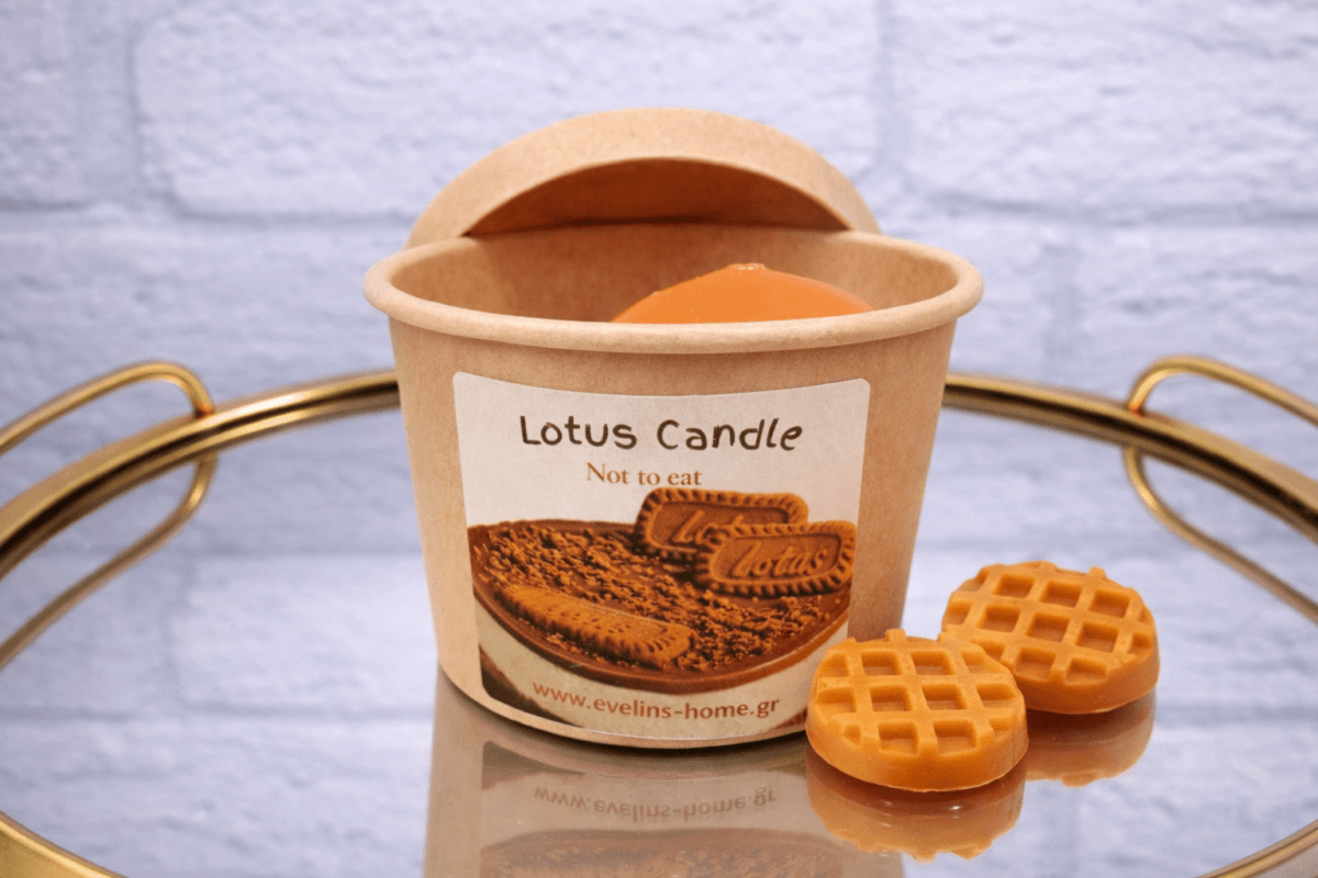 Wax melts box Waffle Lotus Biscoff 80 gr