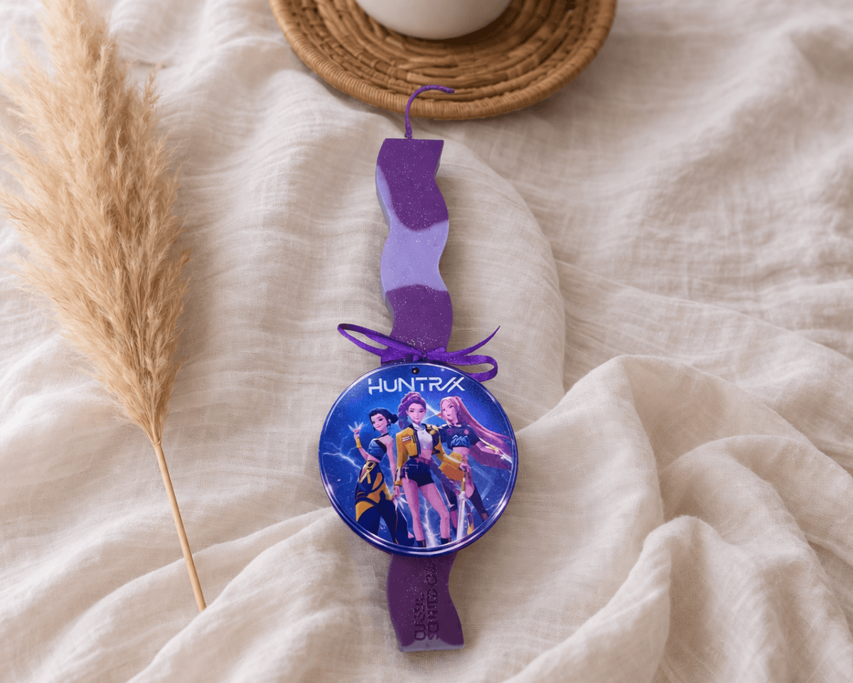 Χειροποίητη Πασχαλινή Λαμπάδα HUNTRIX K-POP DEMONS