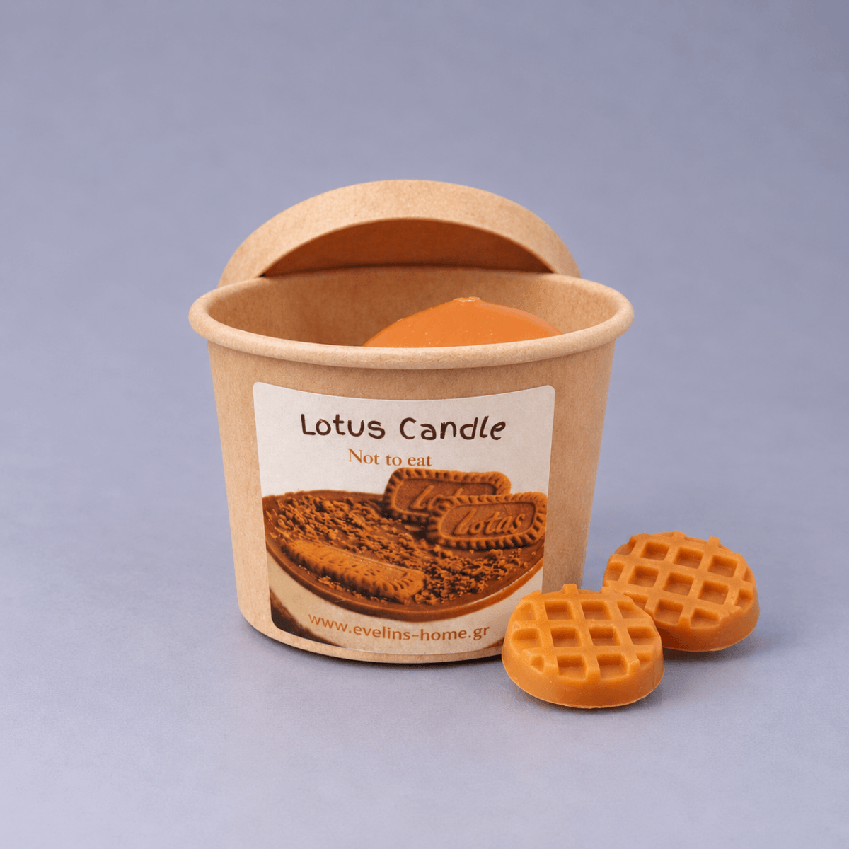 Wax melts box Waffle Lotus Biscoff 80 gr