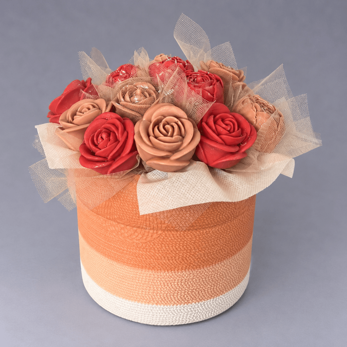 Flower Candle Bouquet