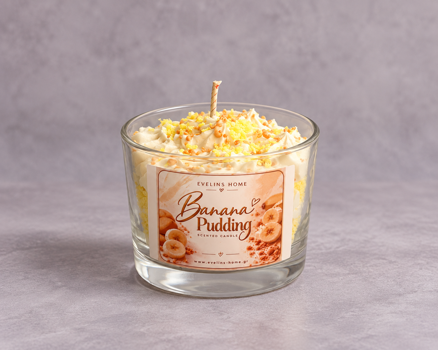 Banana Pudding Candle 200gr